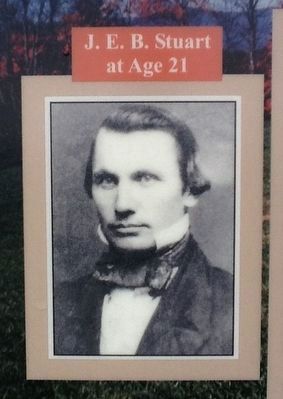J.E.B. Stuart at Age 21. Click for full size. J.E.B. Stuart at Age 21 image. Click for full size.