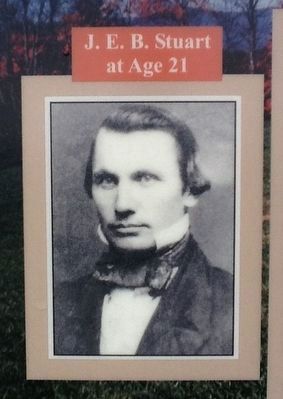J.E.B. Stuart at Age 21 image. Click for full size.