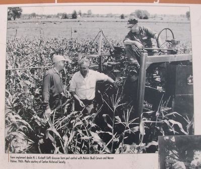 Farming in Canton: The Sweet Corn Capitol of Michigan Marker — upper left image image. Click for full size.