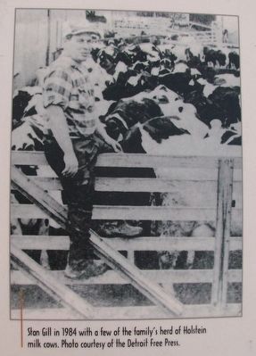 Farming in Canton: The Sweet Corn Capitol of Michigan Marker upper right image. Click for full size. Farming in Canton: The Sweet Corn Capitol of Michigan Marker upper right image image. Click for full size.