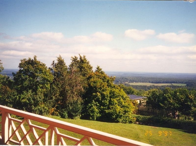 Thomas Jefferson Home-Monticello-view from the balcony image. Click for full size.