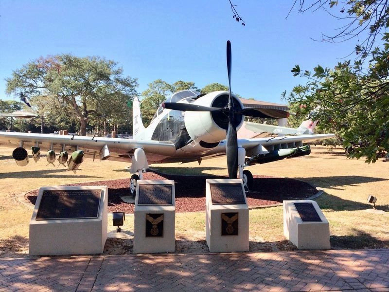 A-1E Skyraider aircraft. Click for full size. A-1E Skyraider aircraft image. Click for full size.