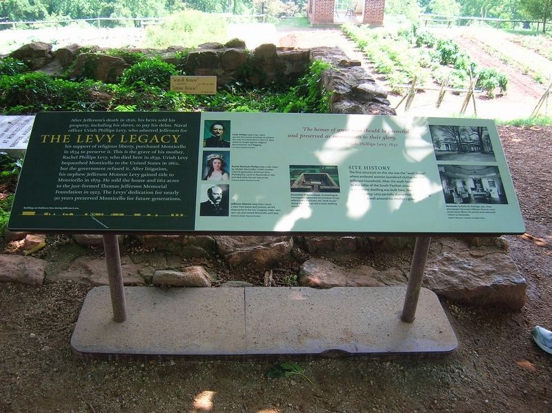 The Levy Legacy Marker image. Click for full size.
