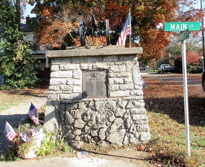 Neville Veterans Memorial Marker image. Click for full size.