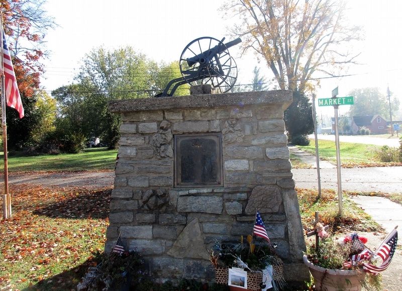 Neville Veterans Memorial Marker image. Click for full size.