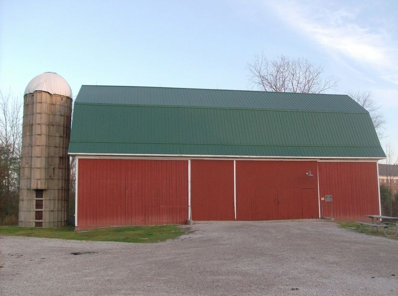 The Historic Cady Barn and Marker image. Click for full size.
