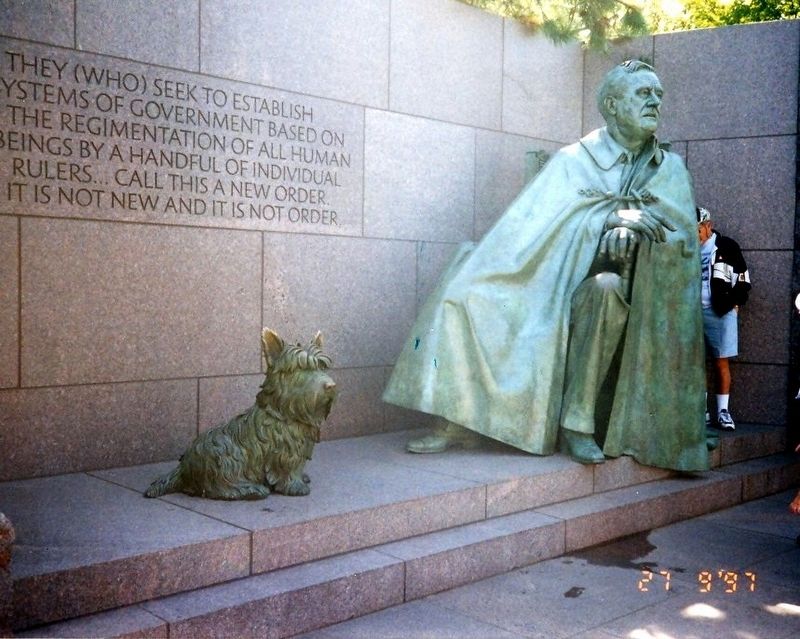 Franklin Delano Roosevelt Memorial. Click for full size. Franklin Delano Roosevelt Memorial image. Click for full size.