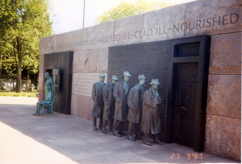 Franklin Delano Roosevelt Memorial. Click for full size. Franklin Delano Roosevelt Memorial image. Click for full size.