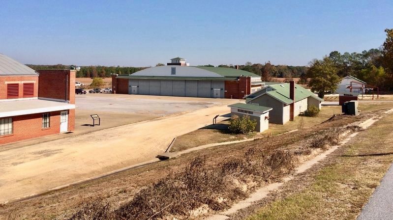Area view of Oil Storage building, Hangar 1 & 2, and part of Moton Field.. Click for full size. Area view of Oil Storage building, Hangar 1 & 2, and part of Moton Field. image. Click for full size.