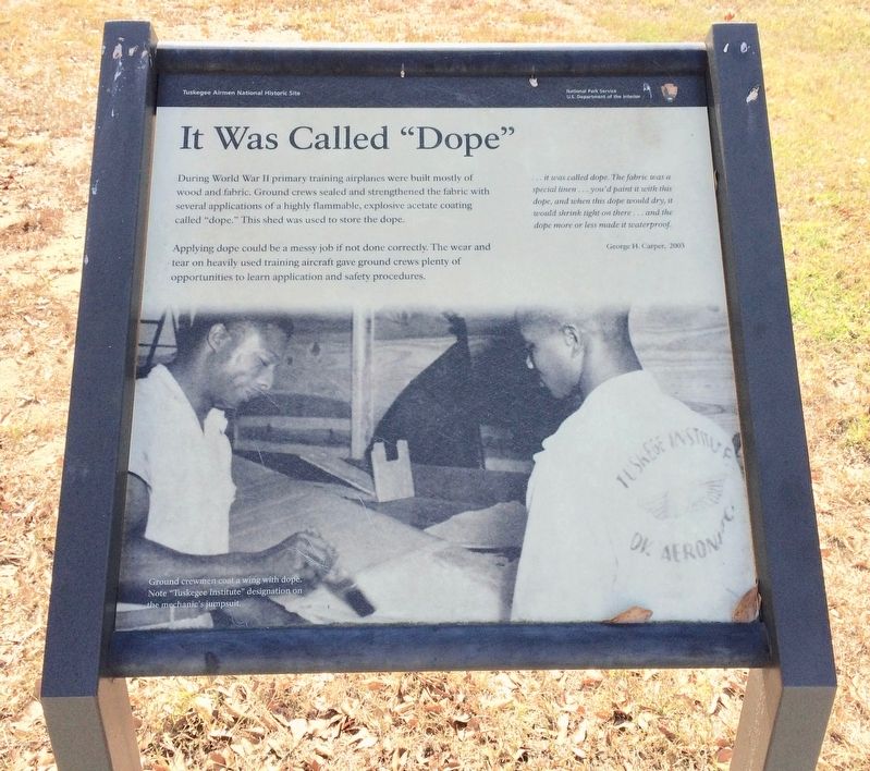 It Was Called "Dope" Marker image. Click for full size.
