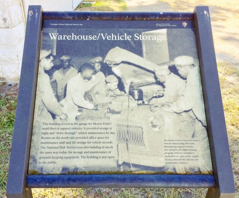Warehouse/Vehicle Storage Marker. Click for full size. Warehouse/Vehicle Storage Marker image. Click for full size.