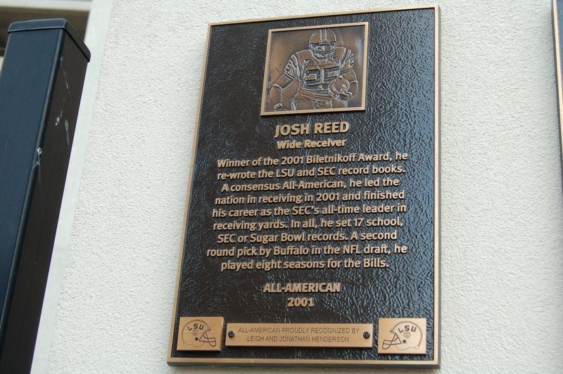 Josh Reed Marker. Click for full size. Josh Reed Marker image. Click for full size.