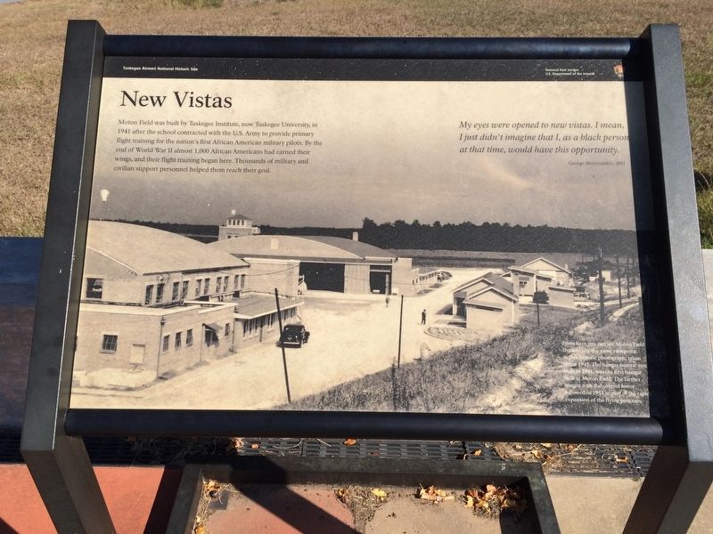New Vistas Marker. Click for full size. New Vistas Marker image. Click for full size.