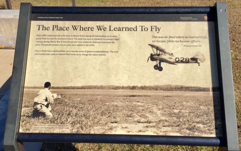 The Place Where We Learned to Fly Marker image. Click for full size.