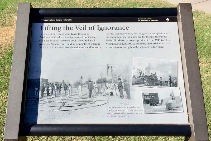 Lifting the Veil of Ignorance Marker image. Click for full size.