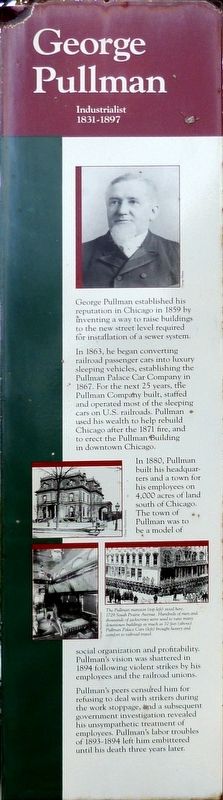 George Pullman Marker image. Click for full size.