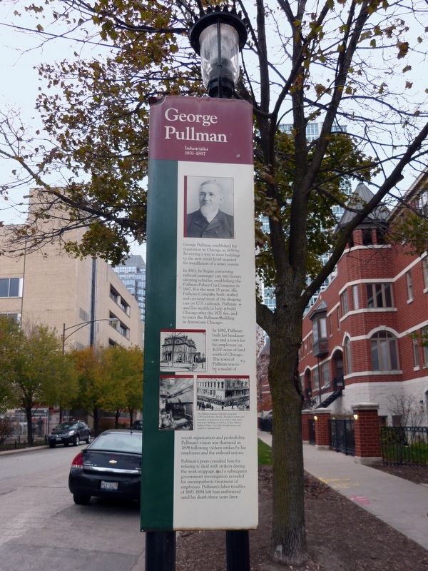 George Pullman Marker image. Click for full size.
