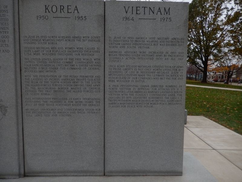 Michigan Marker. Click for full size. Michigan Marker image. Click for full size.