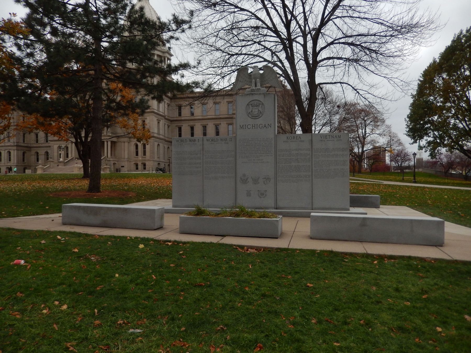 Michigan Marker. Click for full size. Michigan Marker image. Click for full size.