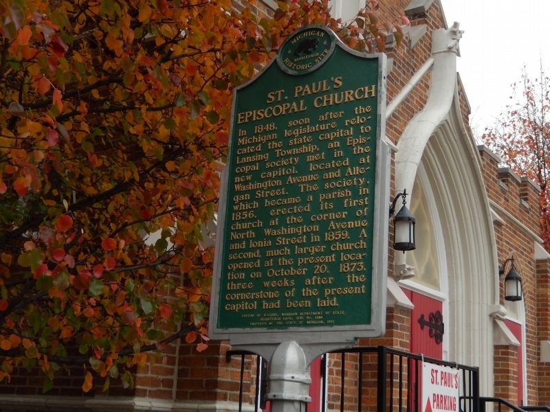 St. Paul's Episcopal Church Marker. Click for full size. St. Paul's Episcopal Church Marker image. Click for full size.