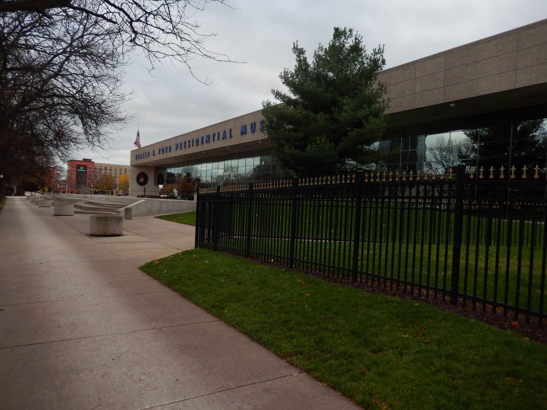 Gerald R. Ford Museum. Click for full size. Gerald R. Ford Museum image. Click for full size.