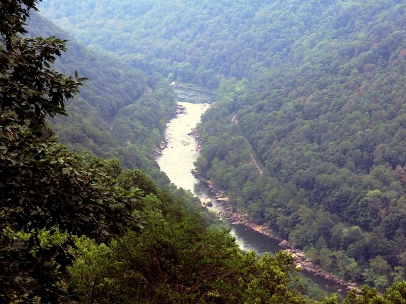 New River Gorge. Click for full size. New River Gorge image. Click for full size.
