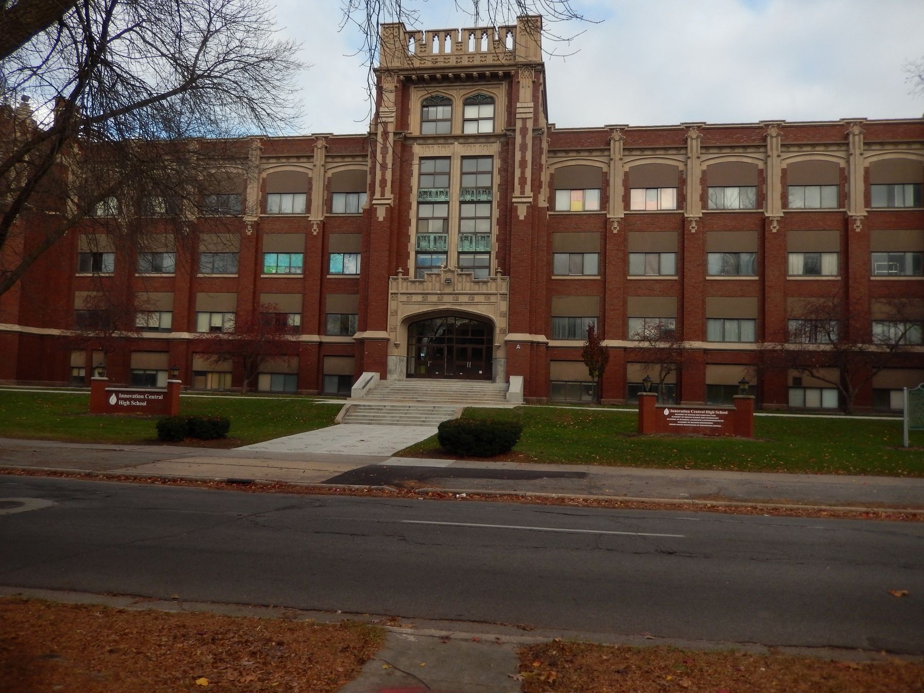 Central High School. Click for full size. Central High School image. Click for full size.