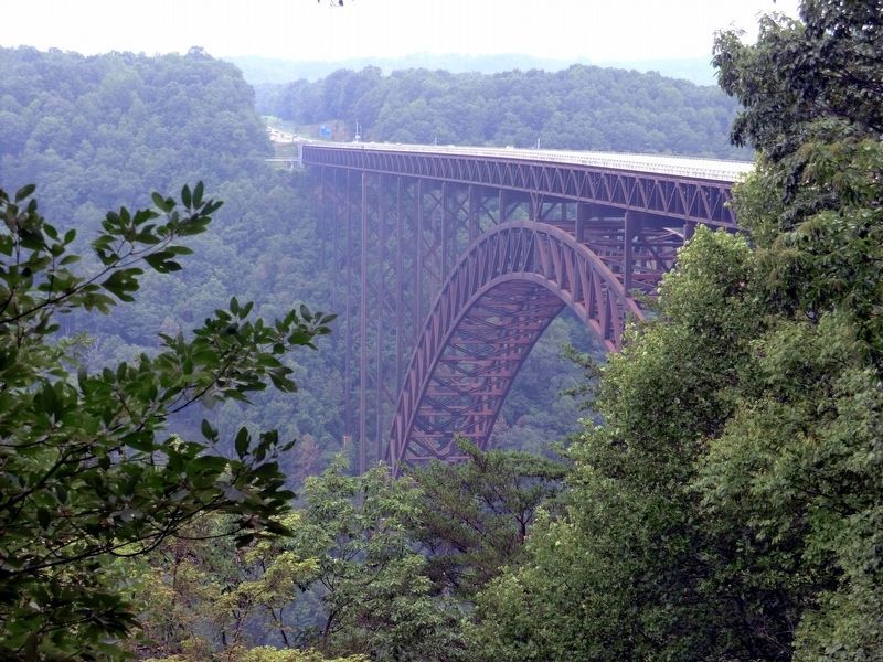 New River Gorge Bridge image. Click for full size.