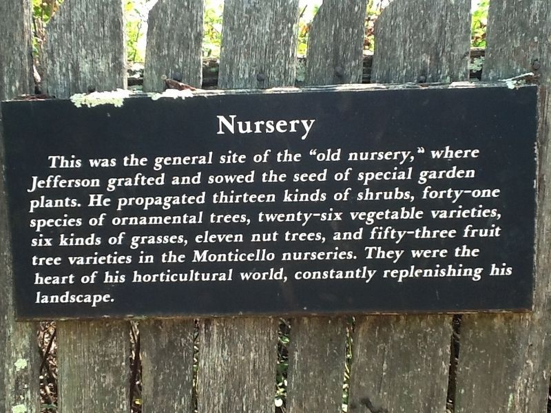 Nursery Marker image. Click for full size.