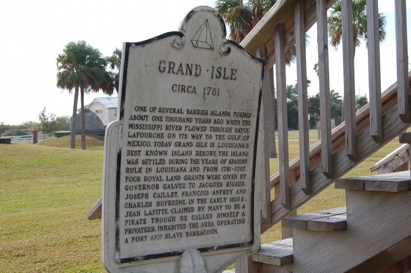 Grand Isle Marker image. Click for full size.