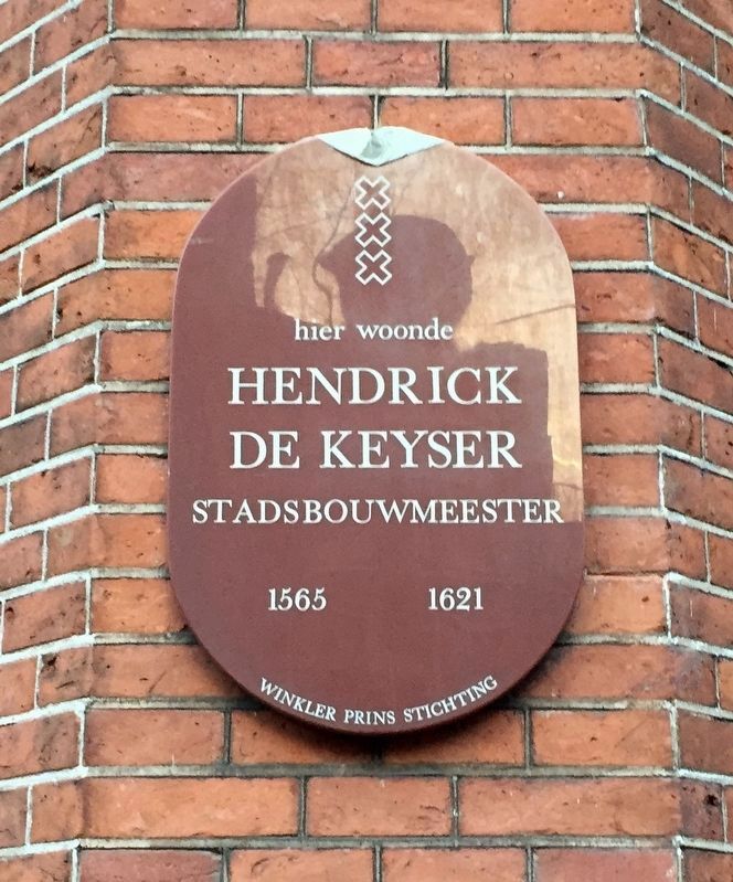 Hendrick de Keyser Marker image. Click for full size.