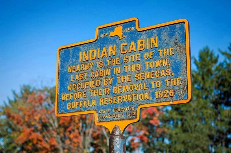 Indian Cabin Marker image. Click for full size.
