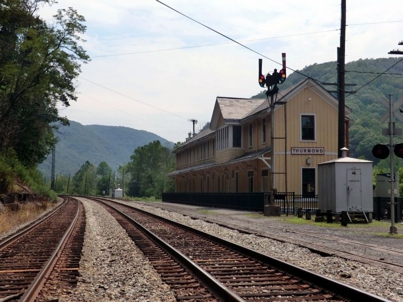 Train Depot and Visitor Center image. Click for full size.