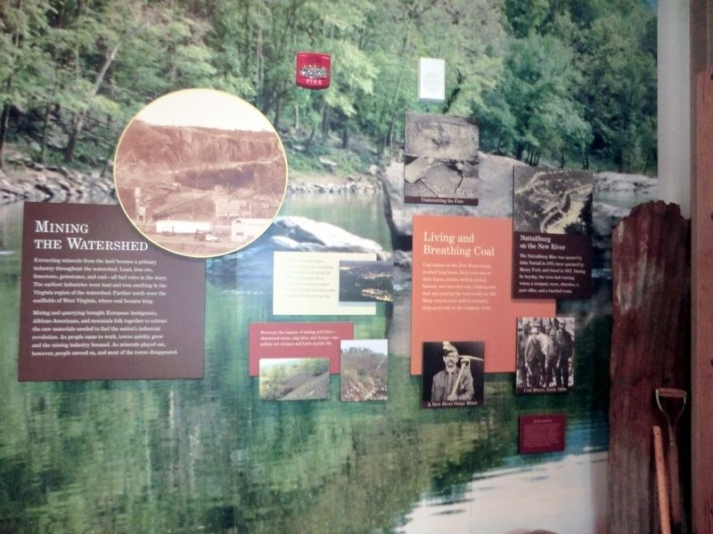 Inside the Sandstone Visitor Center. Click for full size. Inside the Sandstone Visitor Center image. Click for full size.