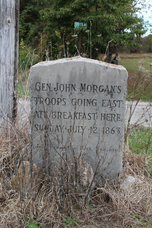 Gen. John Morgan's Troops Marker image. Click for full size.