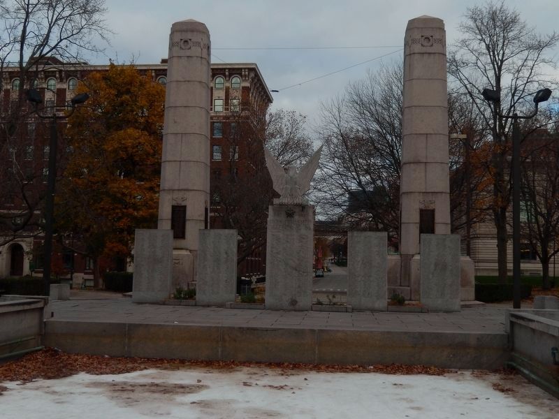 Grand Rapids Veterans Memorial and Honor Roll. Click for full size. Grand Rapids Veterans Memorial and Honor Roll image. Click for full size.
