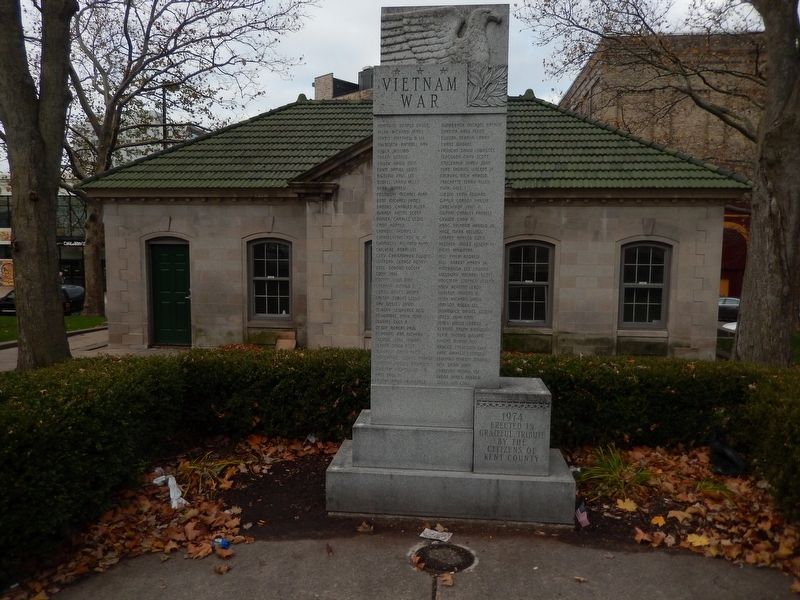 Grand Rapids Veterans Memorial and Honor Roll. Click for full size. Grand Rapids Veterans Memorial and Honor Roll image. Click for full size.