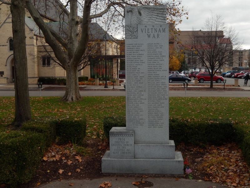 Grand Rapids Veterans Memorial and Honor Roll. Click for full size. Grand Rapids Veterans Memorial and Honor Roll image. Click for full size.