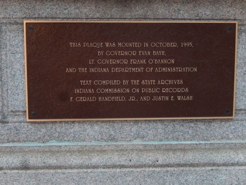 Thomas Andrews Hendricks Marker image. Click for full size.