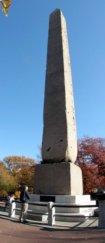 The obelisk after restoration (November 2016) image. Click for full size.