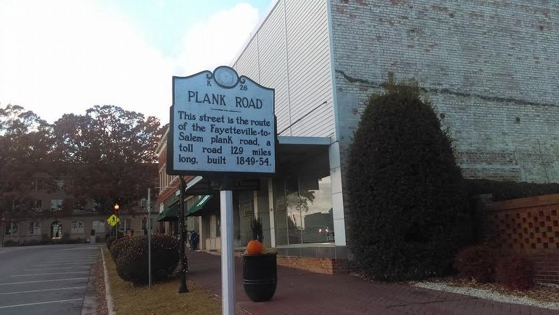 Plank Road Marker image. Click for full size.