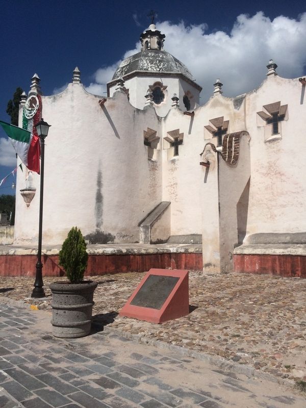 Sanctuary of Jesus Nazarene of Atotonilco UNESCO World Heritage Site Marker. Click for full size. Sanctuary of Jesus Nazarene of Atotonilco UNESCO World Heritage Site Marker image. Click for full size.