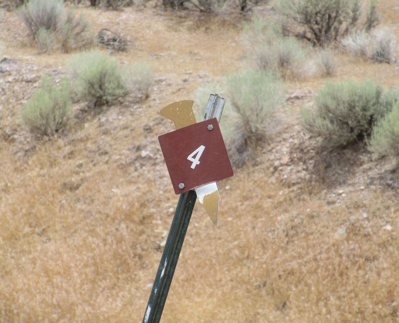 Stairway to Promontory Marker. Click for full size. Stairway to Promontory Marker image. Click for full size.