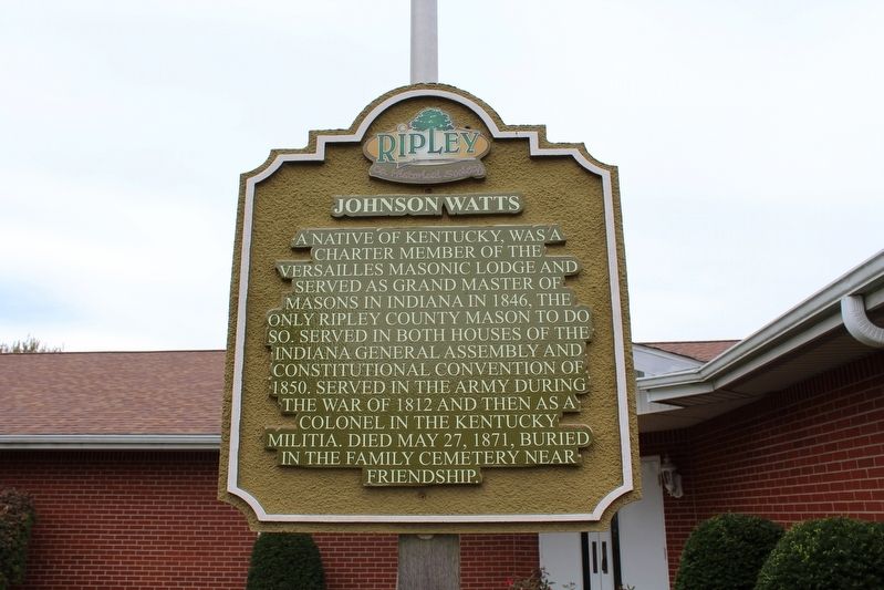 Johnson Watts Marker image. Click for full size.