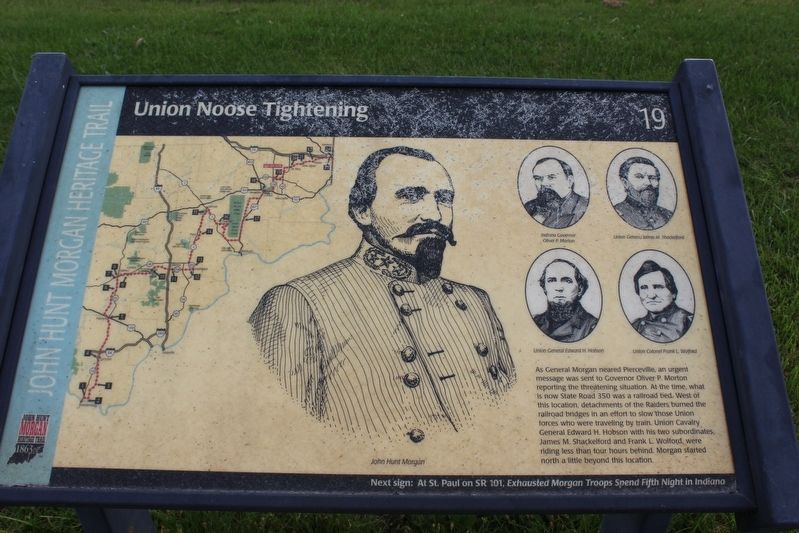 Union Noose Tightening Marker image. Click for full size.