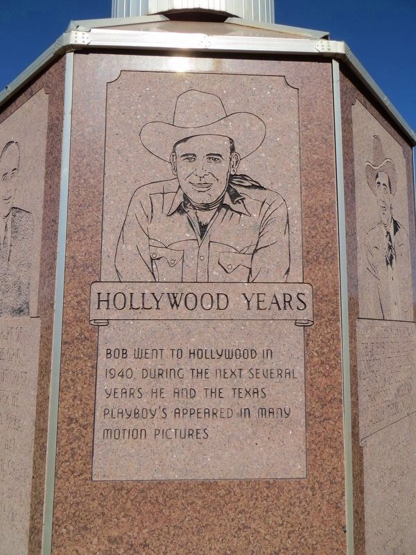 Bob Wills Marker (sixth side) image. Click for full size.
