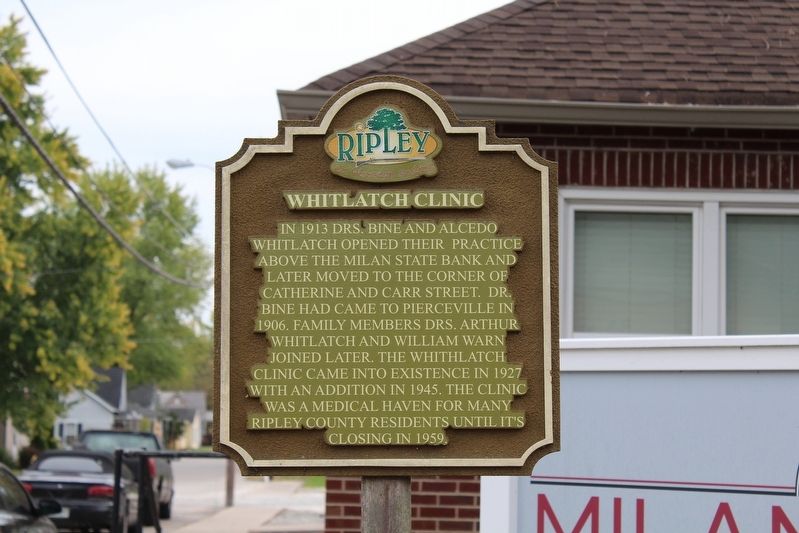 Whitlatch Clinic Marker image. Click for full size.