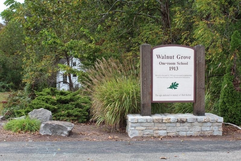 Walnut Grove - One Room School. Click for full size. Walnut Grove - One Room School image. Click for full size.