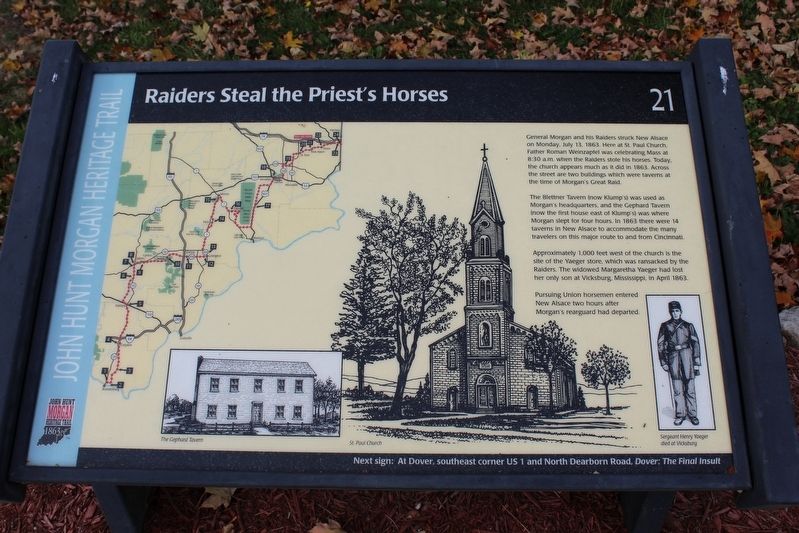 Raider's Steal the Priest's Horses Marker image. Click for full size.