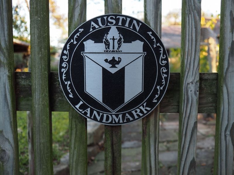 Moore-Hancock Farmstead Austin Landmark Marker image. Click for full size.